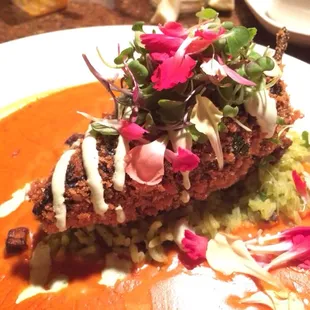 Duck confit chili thing