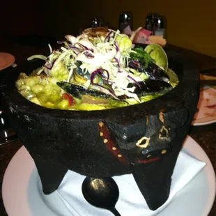 Todays special. Have no idea what it is but it looks good!!