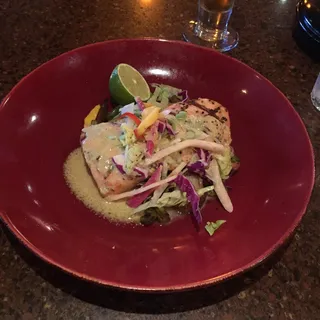 SALMON IN LEMON BUTTER SAUCE