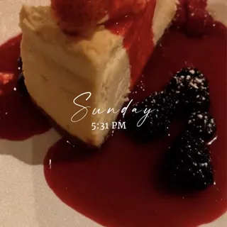 BERRY CHEESECAKE