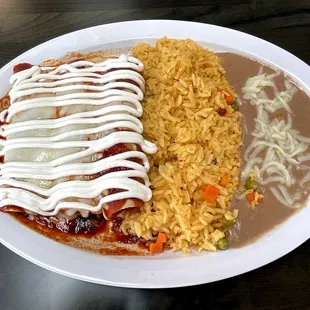 Enchiladas Plate