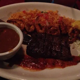 CARNE ASADA & SHRIMP