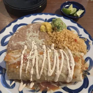 CARNE ASADA BURRITO