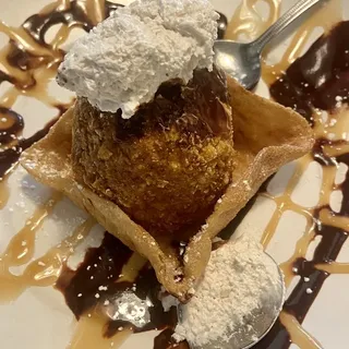 DEEP-FRIED ICE CREAM