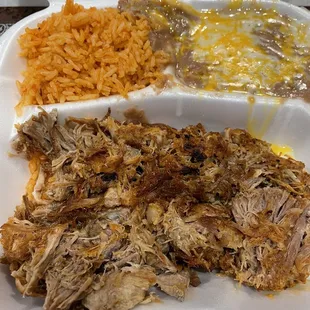 Carnitas plate