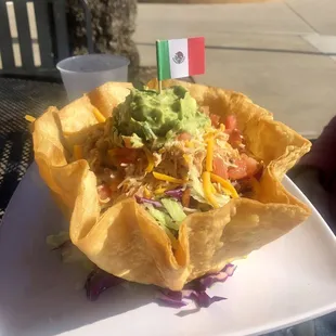 Shredded Chicken Burrito
