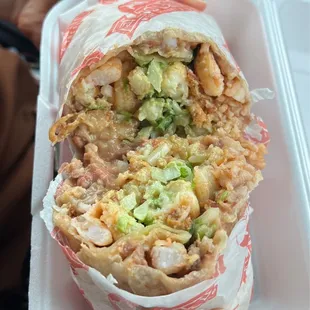 Burrito De Camarones