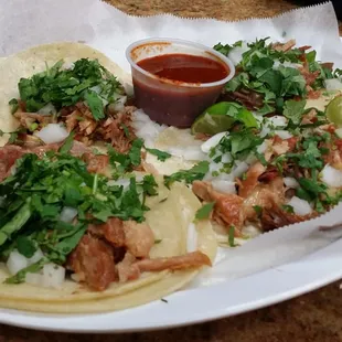 Carnita tacos Delicious and inexpensive