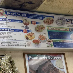 ramen and noodles, menu
