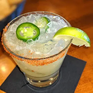 Jalapeno margarita