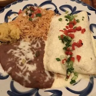 CHICKEN AND SOUR CREAM ENCHILADAS