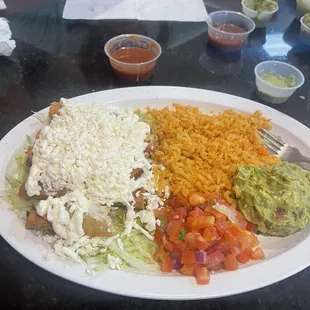 Chicken flautas