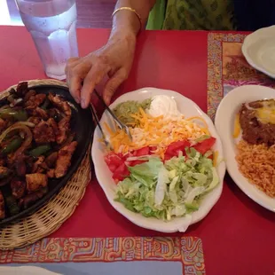 Chicken Fajita for 1