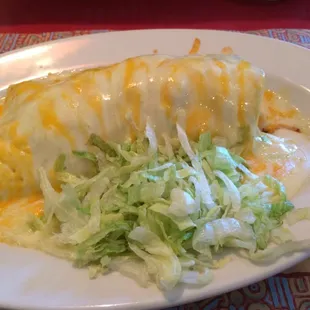 Wet Steak Burrito