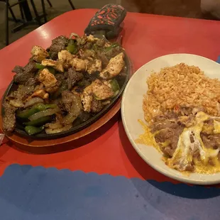 Fajitas for two