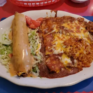 Mexican dinner special.