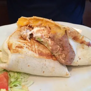 Aaron&apos;s Over Stuffed Burrito