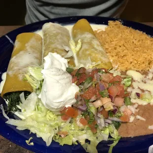 Spinach Enchiladas