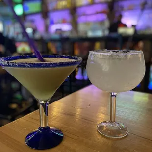 Frozen Margarita and Skinny Margarita