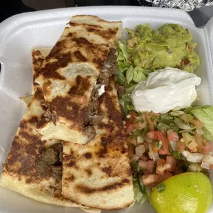 Asada quesadilla