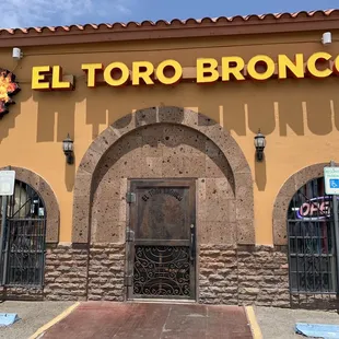 Outside entrance