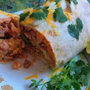Al Pastor Super Burrito