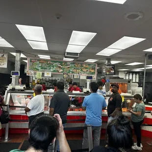 Inside the order desk