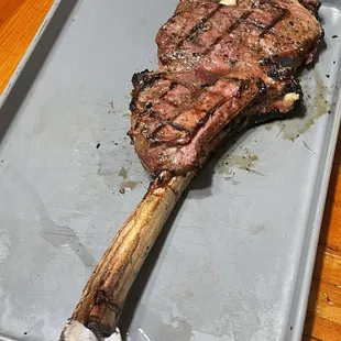 Tomahawk steak (smoked)