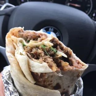 Extremely fresh and delicious burrito from the hot food section! You gotta try it!