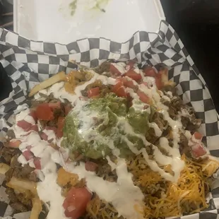 Carne asada fries