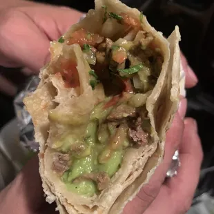 Carne Asada Burrito