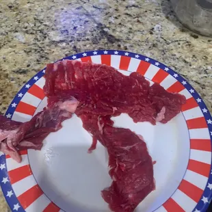 Is this how they cut meat for customers?  Are they really that lazy?