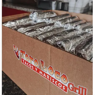 Large Burrito Orders