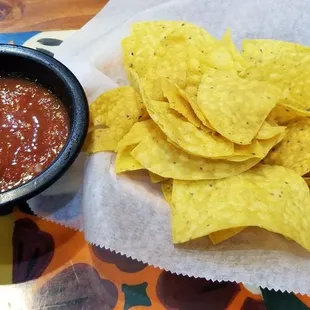 Complimentary Chips and Salsa - This was some of the best free salsa I&apos;ve had in a while. It wasn&apos;t runny and had a touch of heat. 8.5/10