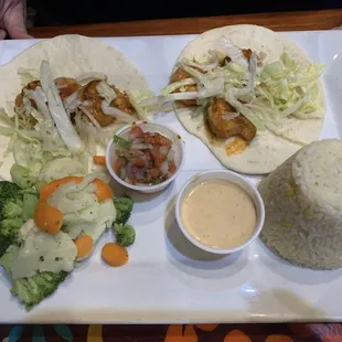 Shrimp Taco Lunch Special