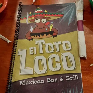 a mexican bar and grill menu