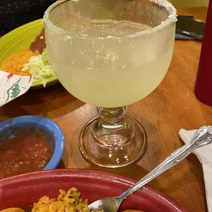 Jumbo lime margarita