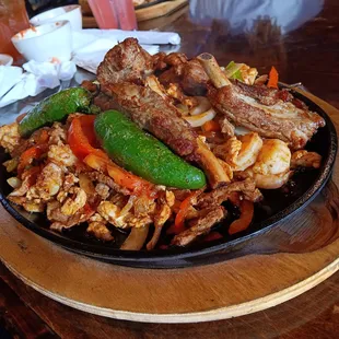 Fajitas for 2.