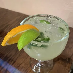 Jalapeño margarita