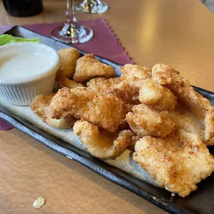 Chicharron de pescado (fried fish)