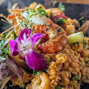 The best arroz con mariscos (seafood rice)