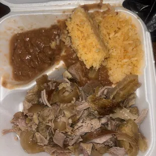 Carnitas Plate