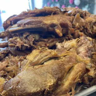 Carnitas made freshly ..