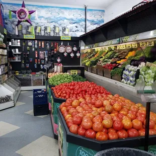 a wide variety of vegetables