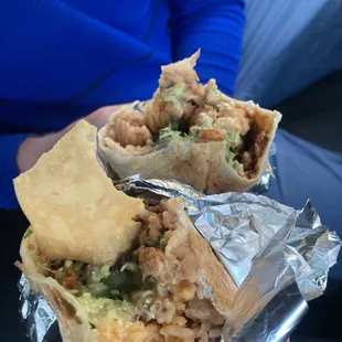 Best chicken burrito on the west coast.