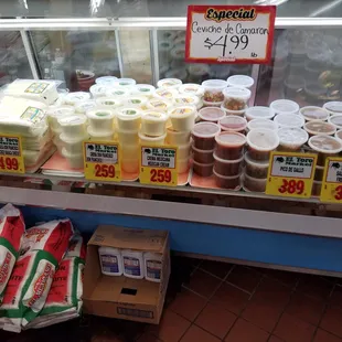 Cheese counter