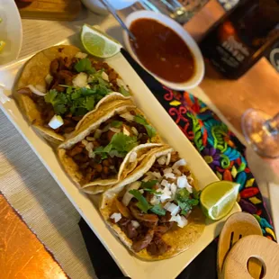 Our delicious Tacos al Carbon !!!