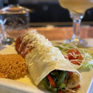 Fajita Burrito !!