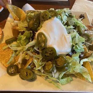 Ground beef Nachos Supremos