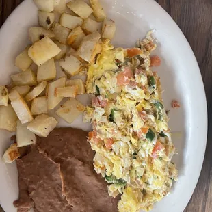 a plate of food